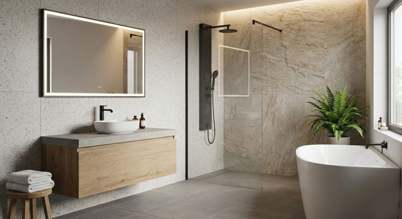 2025 - 2026 Banyo Dekorasyon Trendleri: Modern ve Fonksiyonel Çözümler