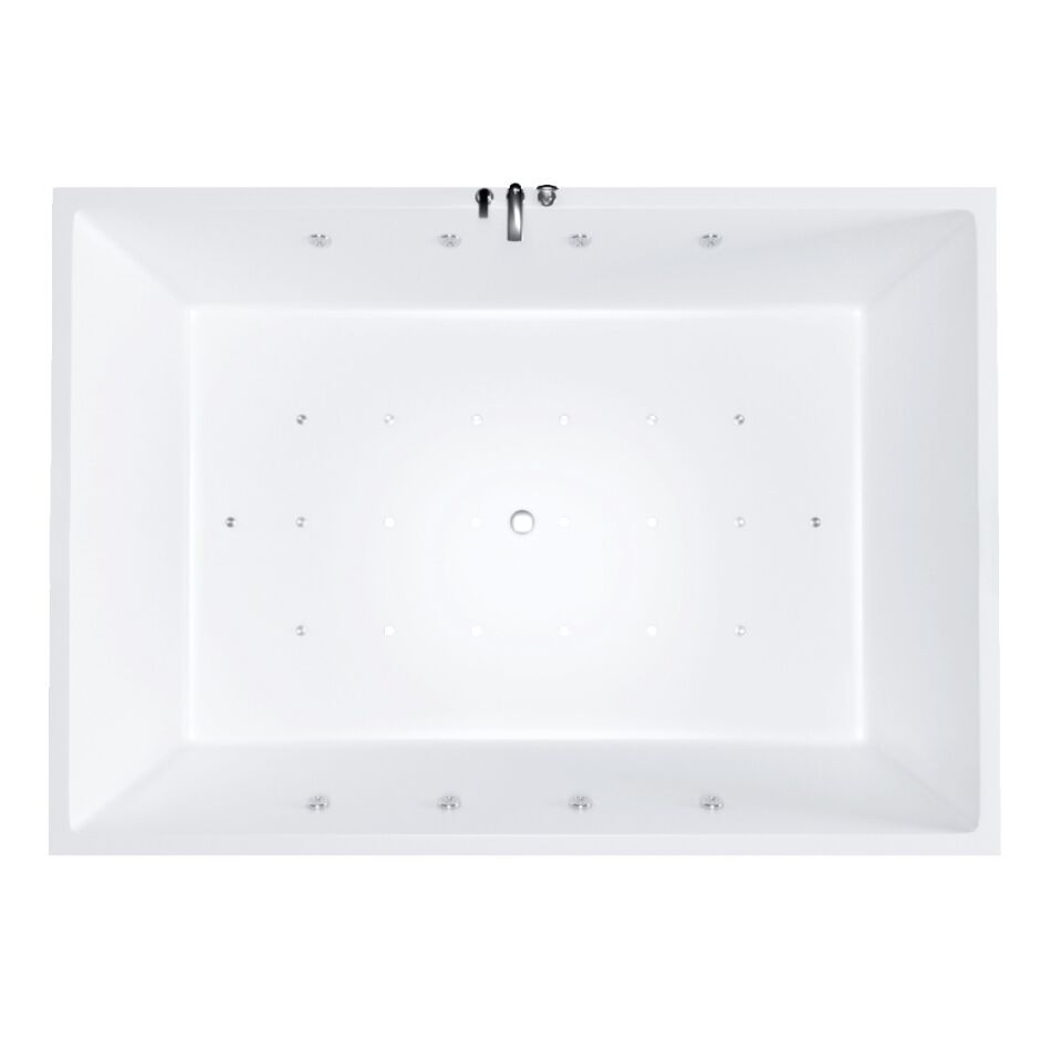 Vals Jakuzzi – Modern Dikdörtgen Akrilik Tasarım
