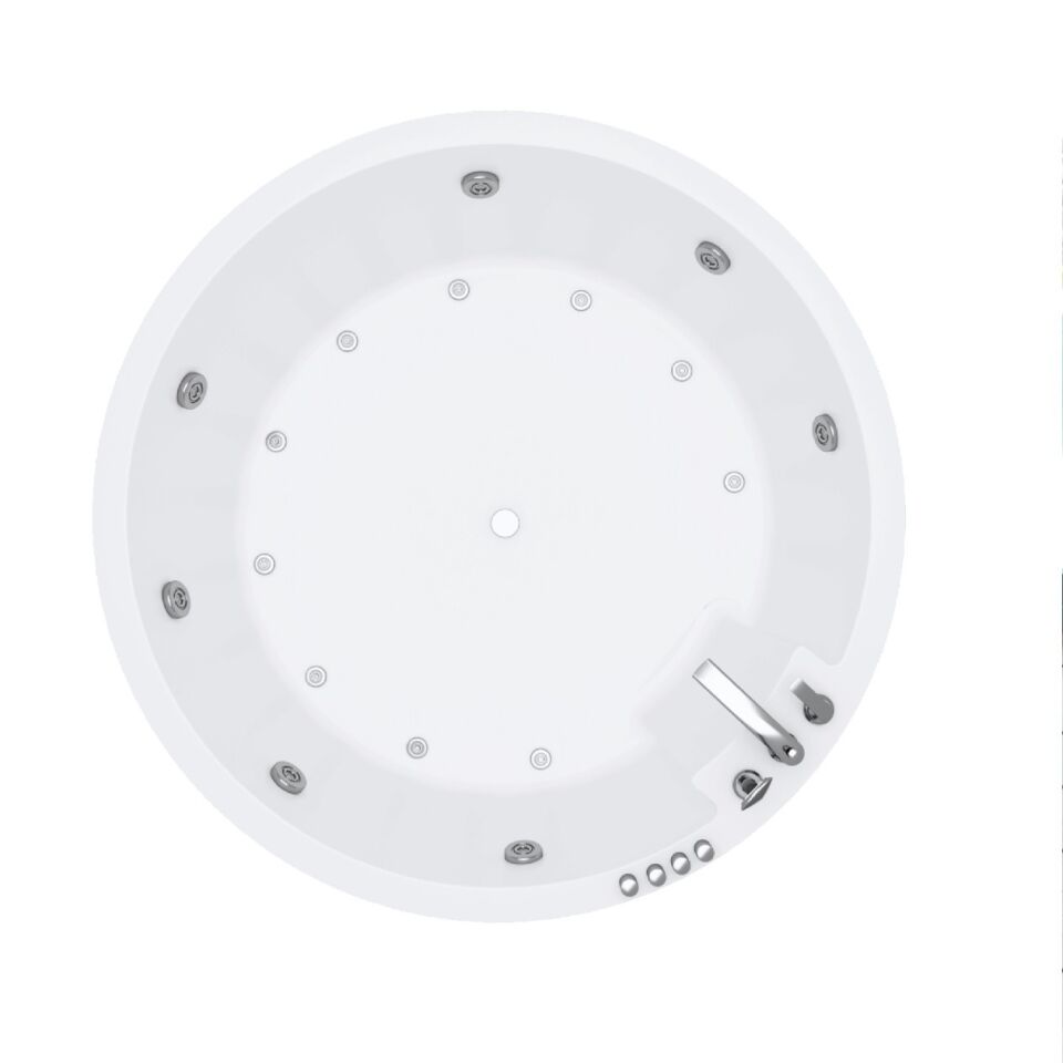 Ferris Jakuzzi – Yuvarlak Akrilik Konseptli Modern Tasarım