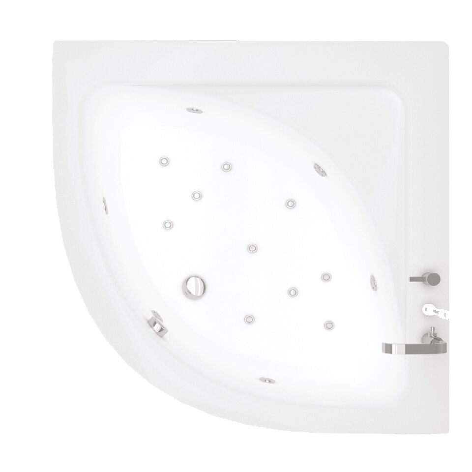 Dublin Küvet – Modern Oval Akrilik Tasarım (Çeşitli Ölçüler)