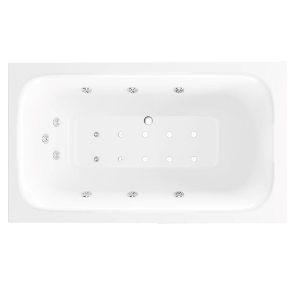 Praga Küvet – Modern Dikdörtgen Akrilik Tasarım (Çeşitli Ölçüler)