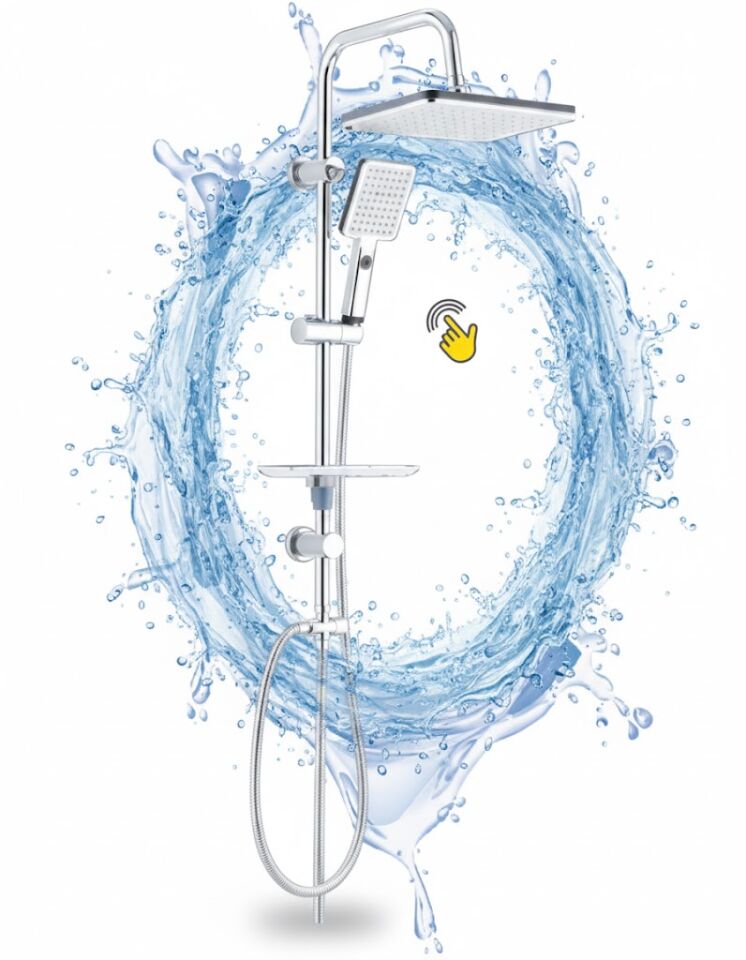 Jasmine Modern Fonksiyonlu Tepe Duş Seti - Şık ve Konforlu