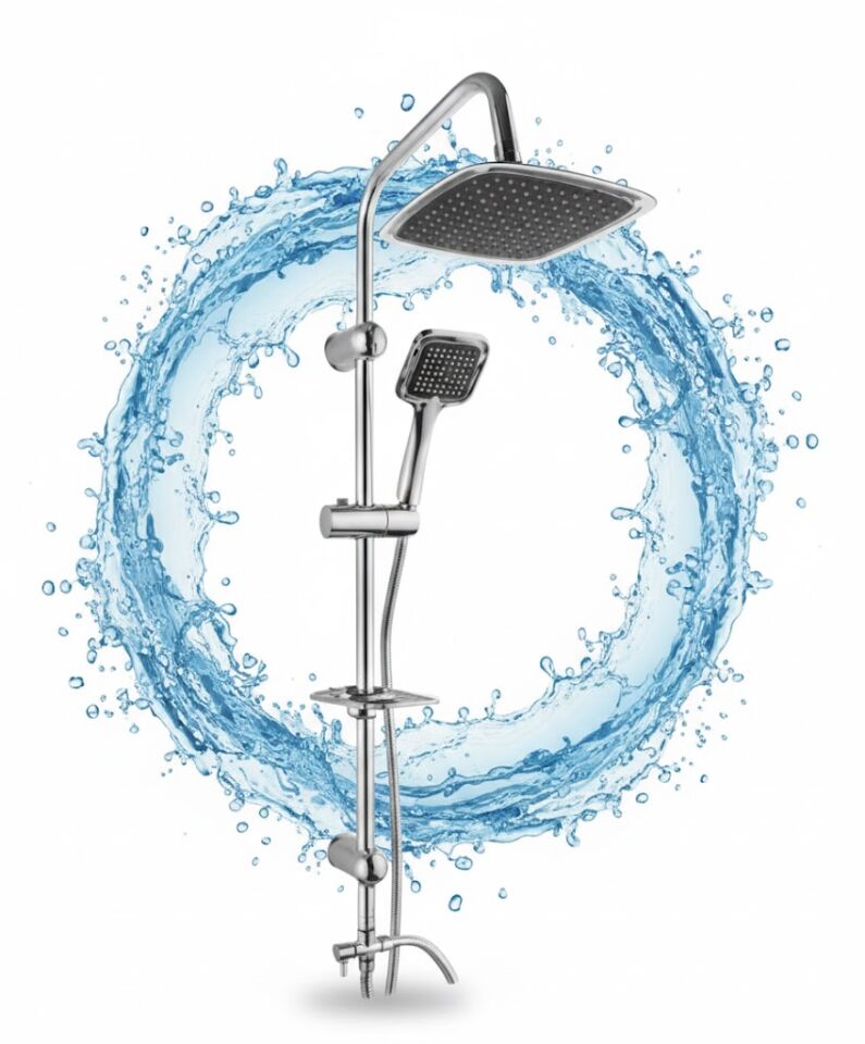 Natilus Modern Tepe Duş Seti - Şık ve Konforlu Tasarım