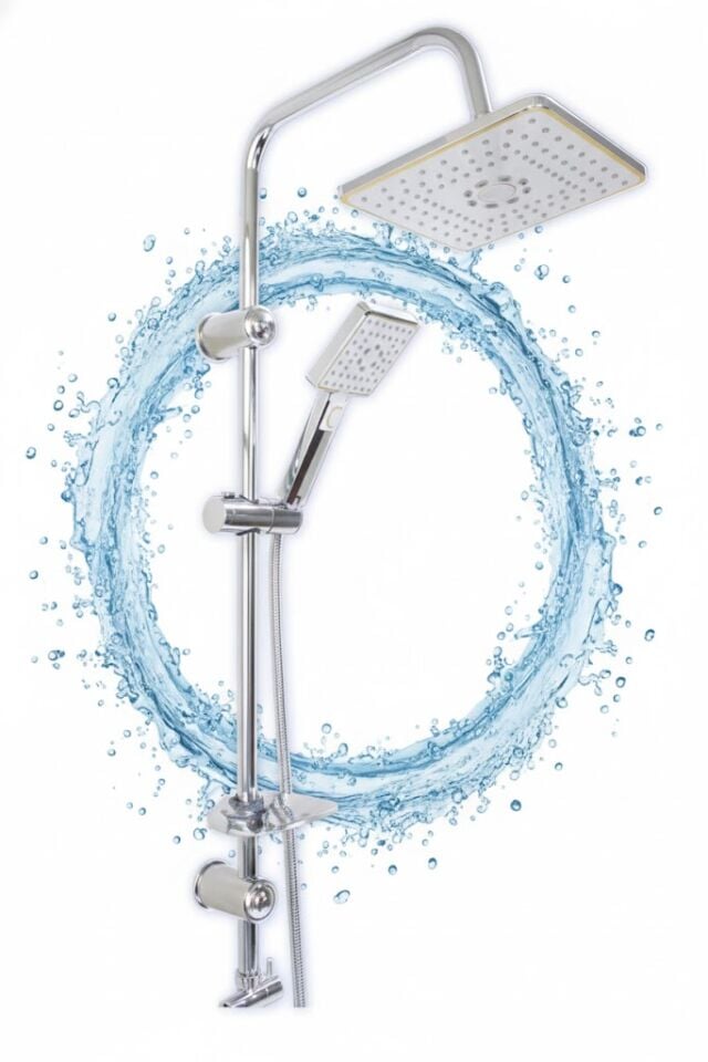 Hera Modern Tepe Duş Seti – Zarif Tasarım ve Üst Düzey Konfor