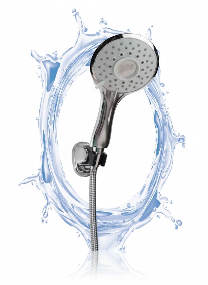 Yağmur Lüx Mafsallı Duş Seti – Askı, 360° Spiral ve Fonksiyonlu El Duşu