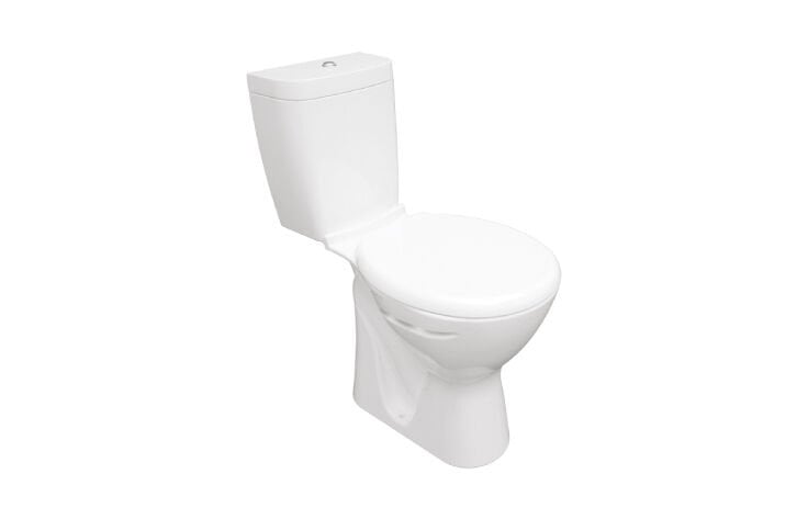 MEISSA Bedensel Engelli Alttan Çıkışlı Klozet ve Rezervuar Seti – Soft Close Kapaklı