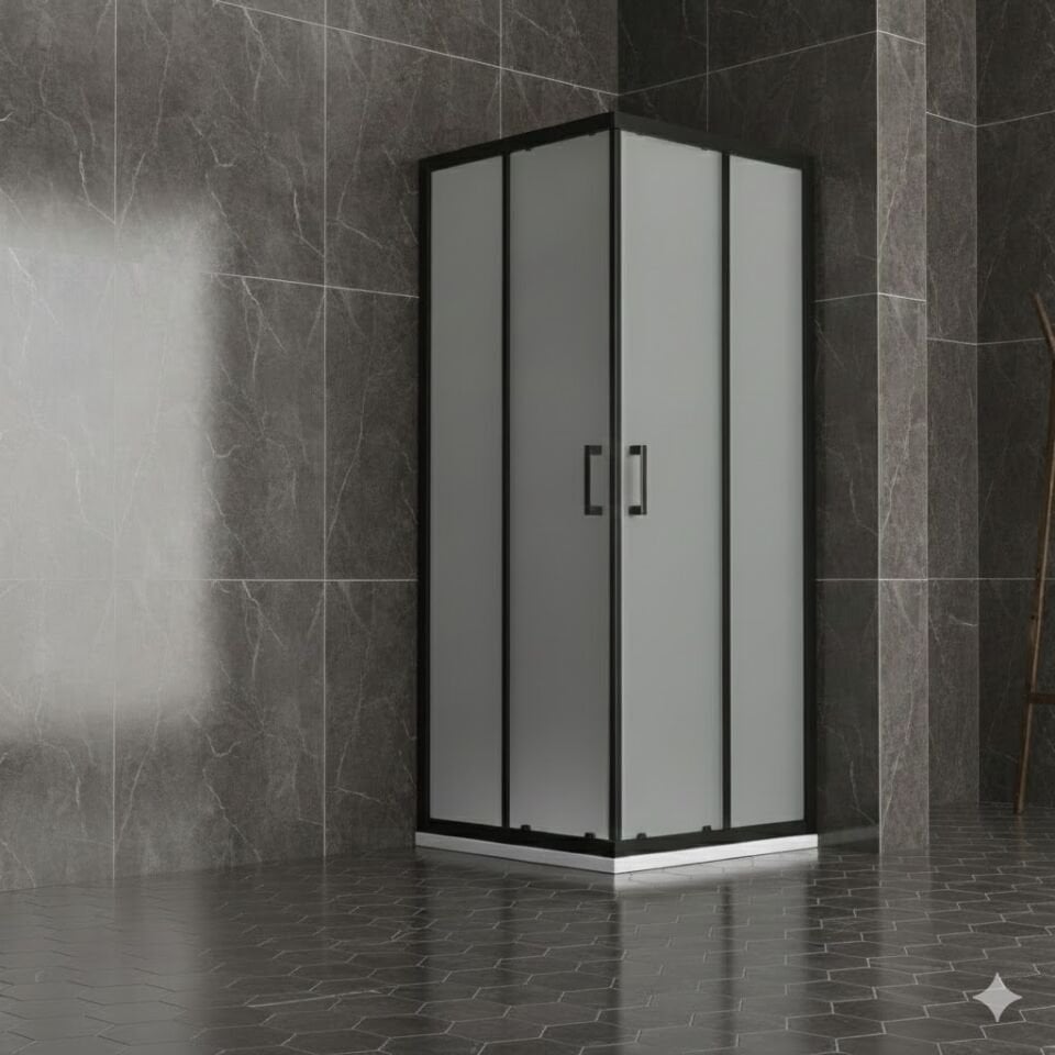 Süper Relax Kumlu Cam Duşakabin