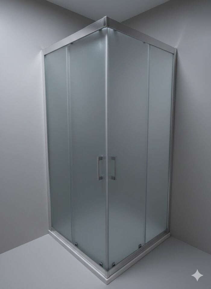 Krom Duşakabin | Ful Kumlu Cam