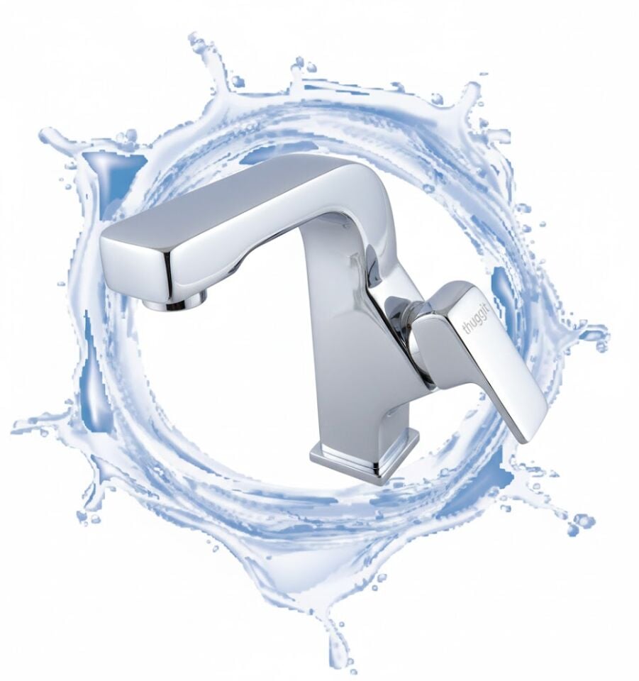 Efes Krom Sabit Lavabo Bataryası | Zamansız Parlak Krom Tasarım