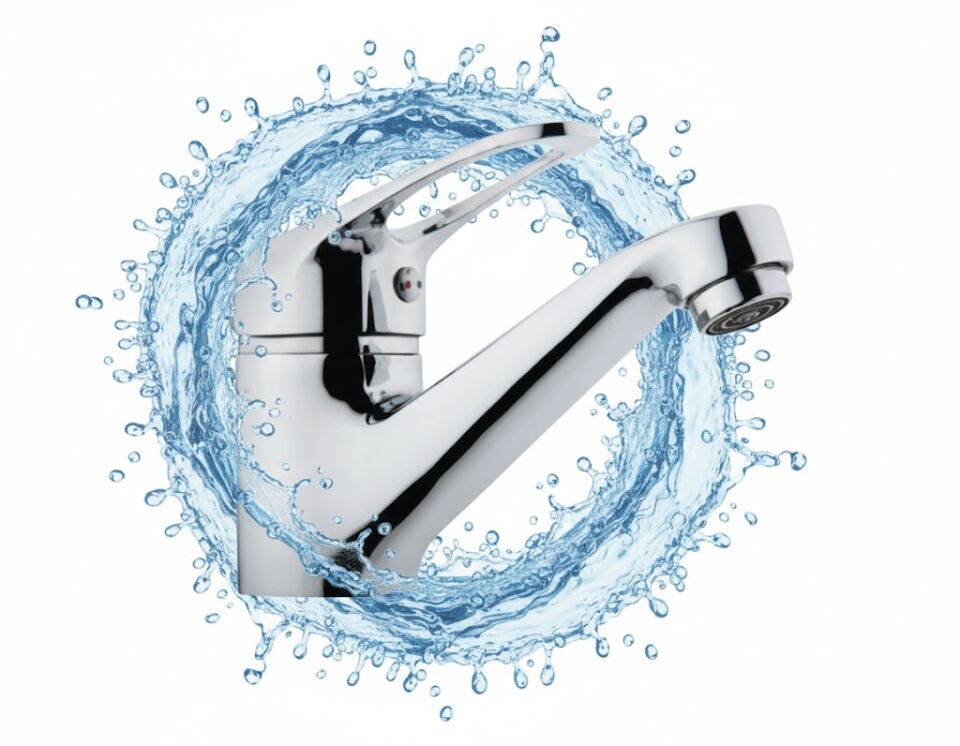 Dicle Krom Sabit Lavabo Bataryası | Şık ve Dayanıklı Krom Tasarım