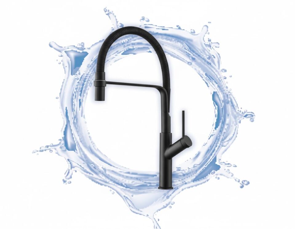 Ferre Siyah Eviye Bataryası | Pirinç Gövde, Modern Tasarım