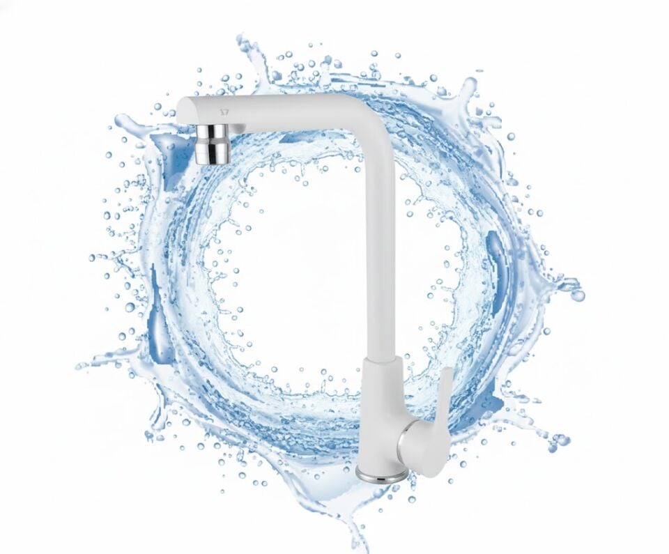 Fırat Döküm Krom Eviye Bataryası | Ağır Gövde, Pirinç Döküm Dayanıklılık