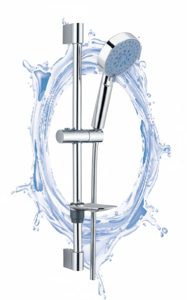 Alyans Sürgülü Duş Seti – Ayarlanabilir, Şık ve Dayanıklı Banyo Duş Sistemi