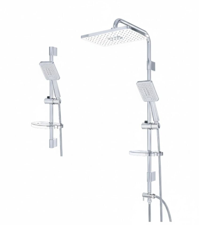 Vısta Krom Duş Sistemi – Modern Tepe Duş Seti