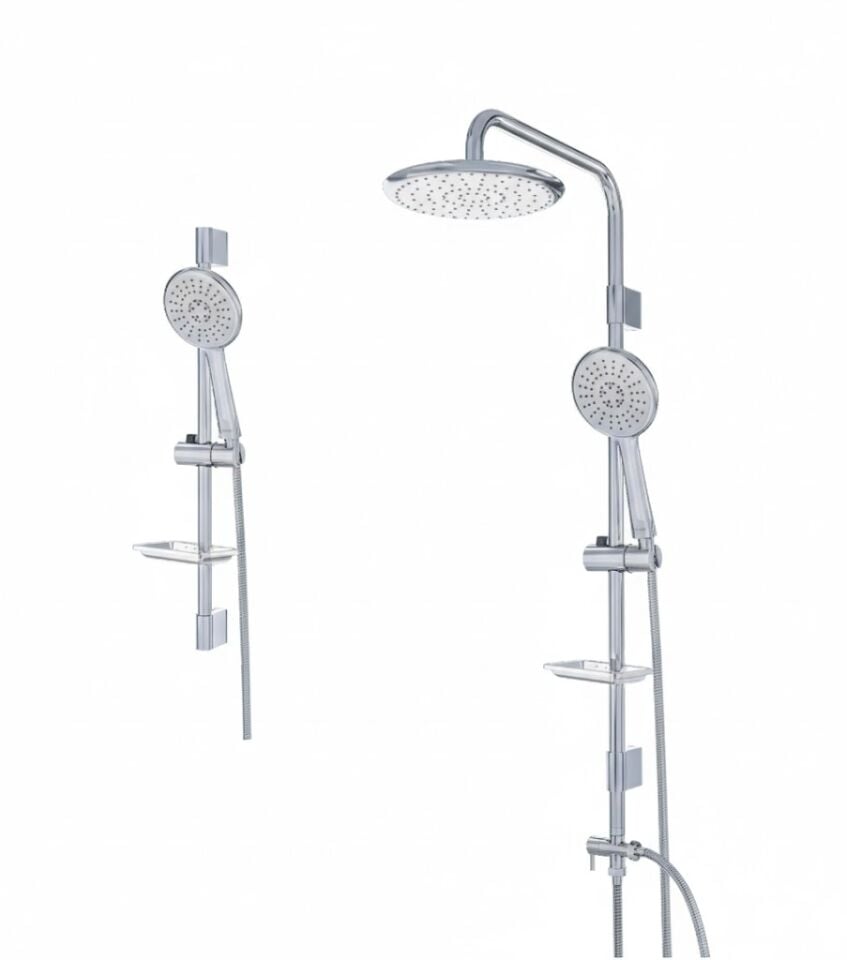 Zeus Krom Duş Sistemi – Modern Tepe Duş Seti