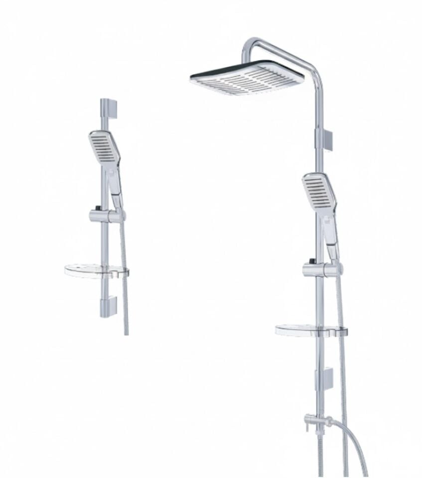 Sıerra Krom Duş Sistemi – Modern Tepe Duş Seti