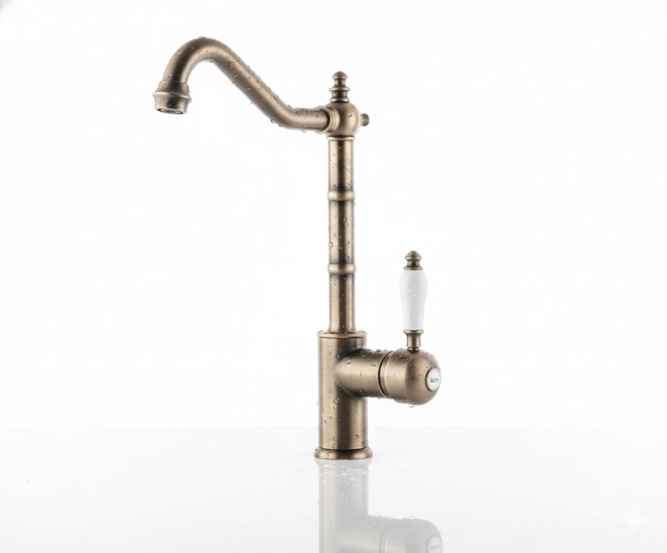 Kapadokya Serisi Antik Sarı Eviye Bataryası – Klasik Tasarım