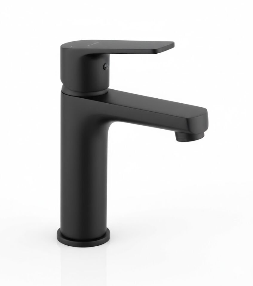Smart Serisi Siyah Lavabo Bataryası – Modern Tasarım