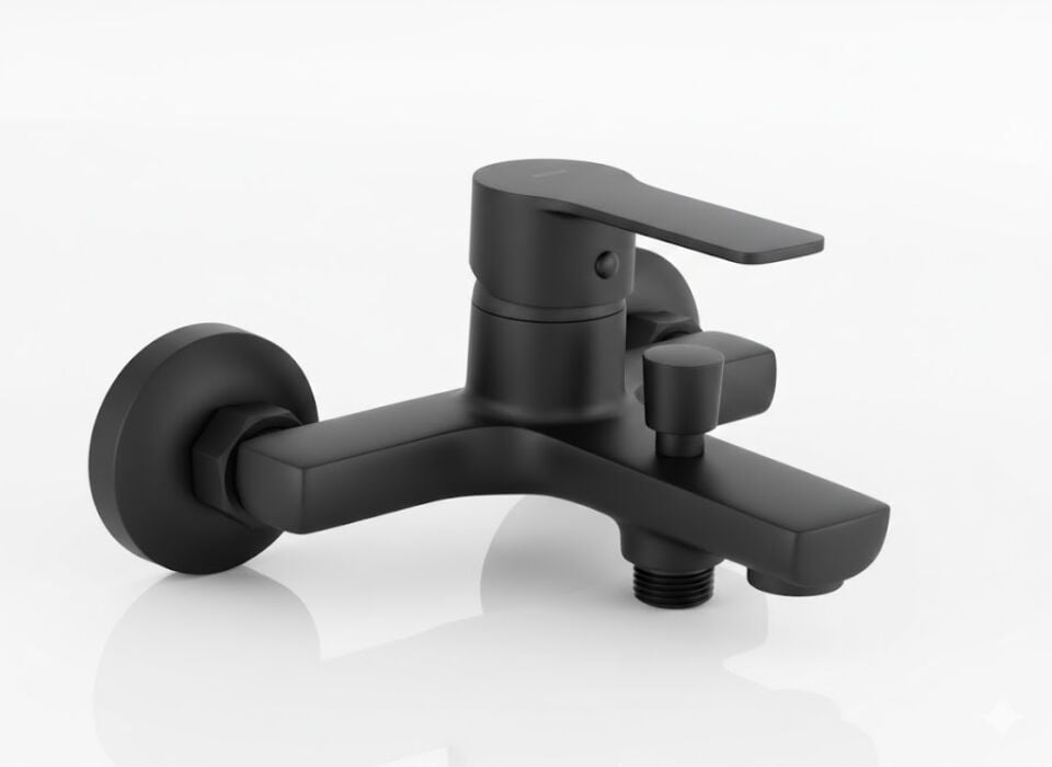 Smart Serisi Siyah Banyo Bataryası – Modern Tasarım