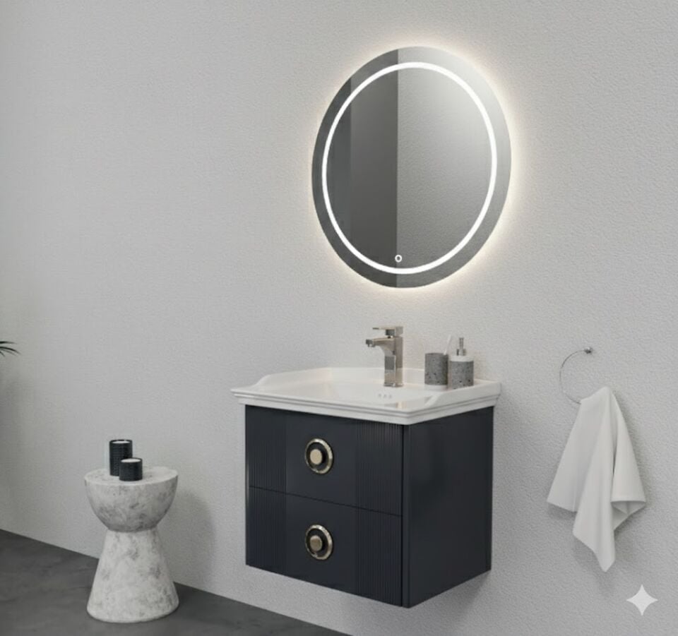 Kapadokya 65 cm Banyo Dolabı | Kompakt Tasarım, Fonksiyonel Kullanım