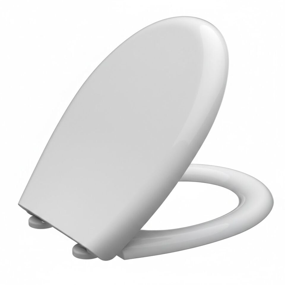 Leylak Modeli Yavaş Kapanır Klozet Kapağı – Şık, Sessiz ve Dayanıklı