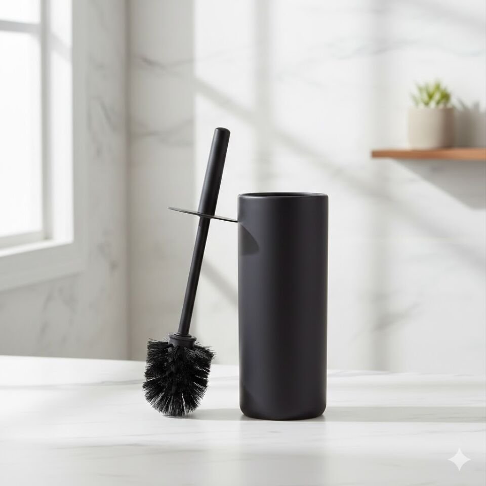Siyah WC Fırçası – Modern, Şık ve Hijyenik