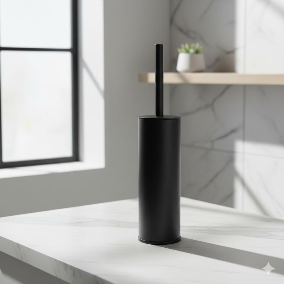 Siyah WC Fırçası – Modern, Şık ve Hijyenik