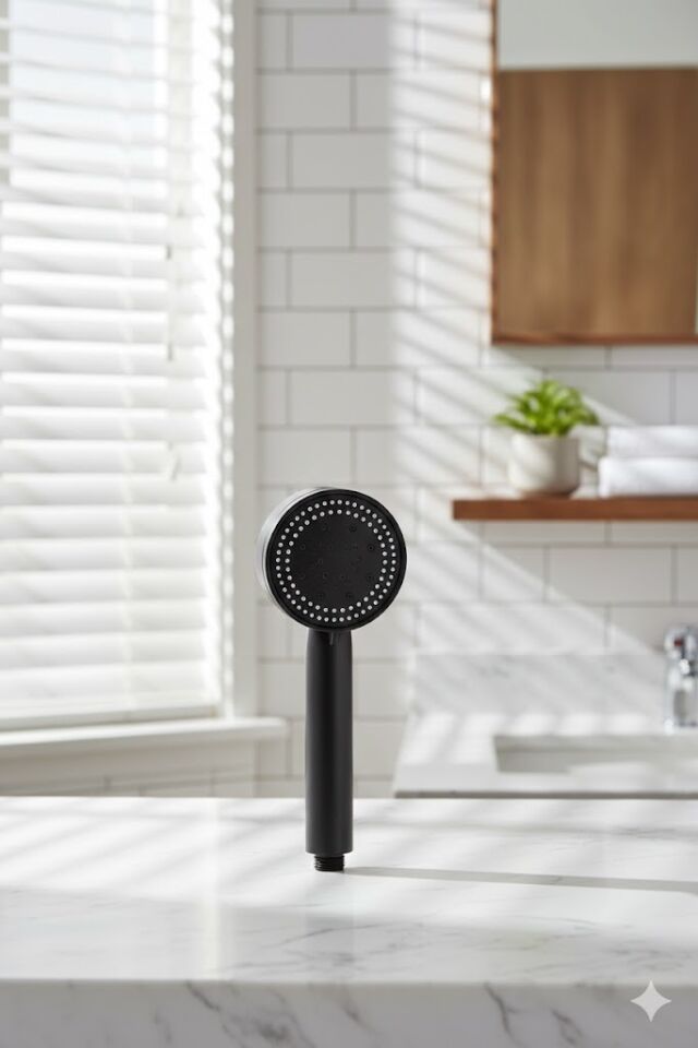 Siyah Çok Fonksiyonlu El Duşu | Lüks Yüksek Basınçlı Duş Başlığı