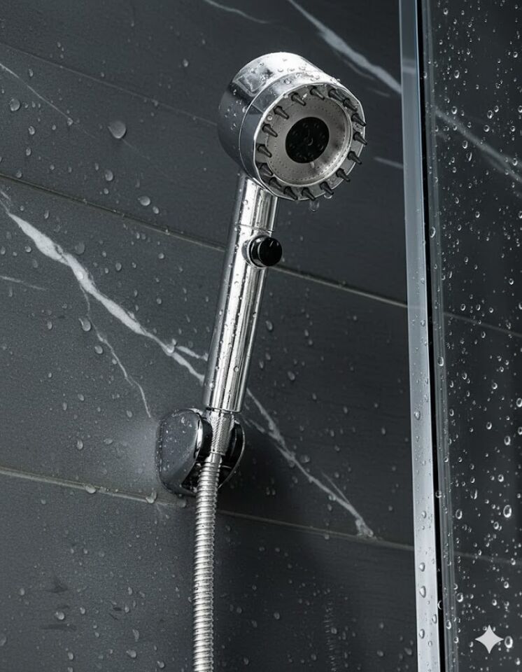 Masajlı El Duşu | Yüksek Basınçlı Dayanıklı Krom