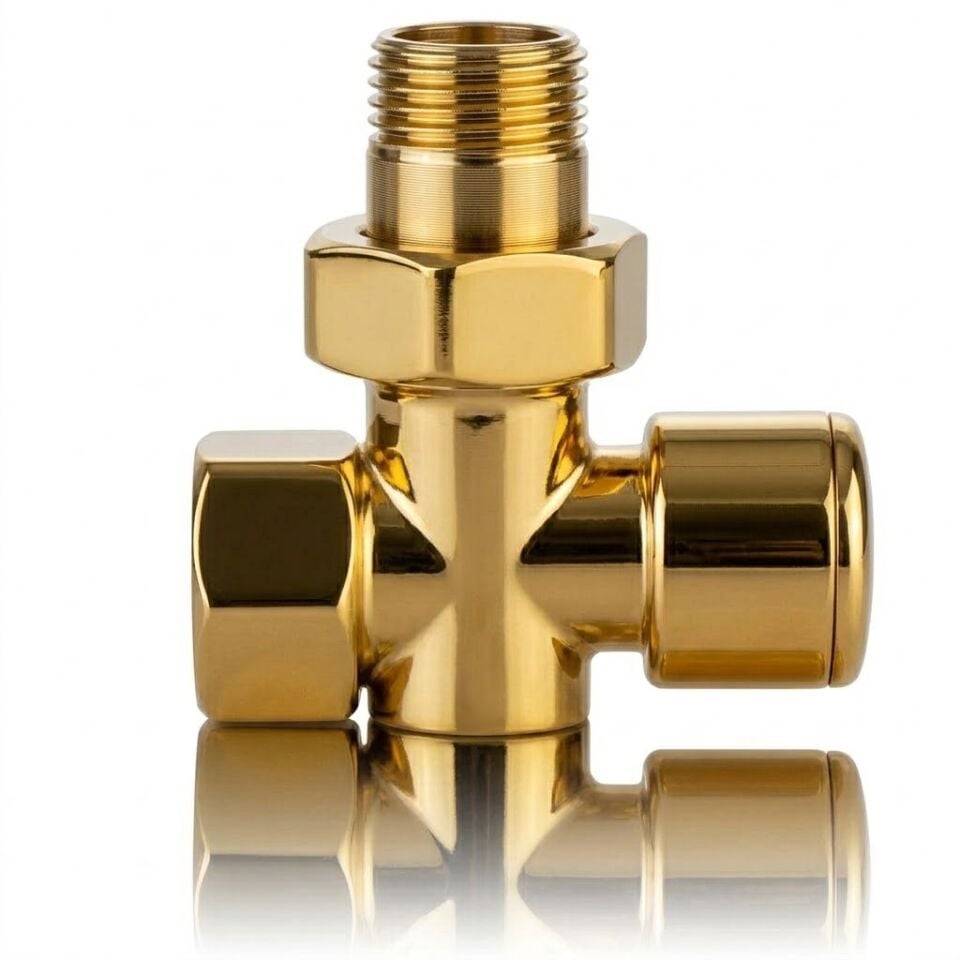 Gold Havlupan Vanası – Altın Renk Radyatör Vanası, Paslanmaz
